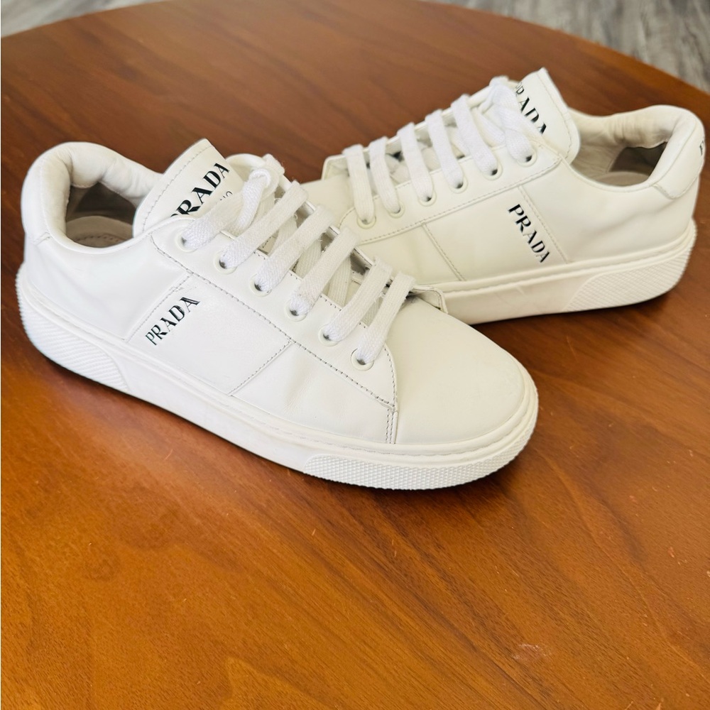 Prada Women White Sneakers